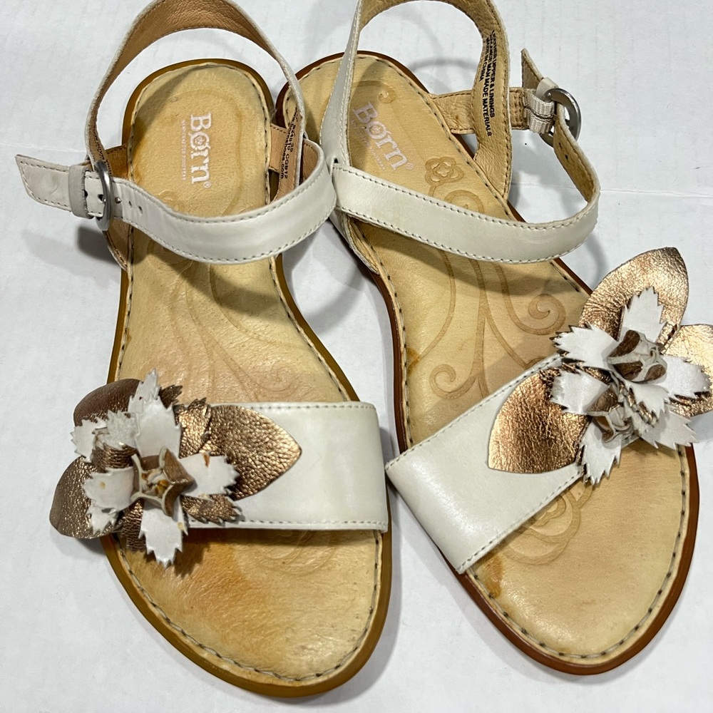 BORN LEATHER SANDAL